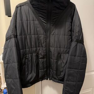 POL Black Quilted Jacket